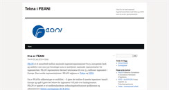 Desktop Screenshot of feani.tekna.no